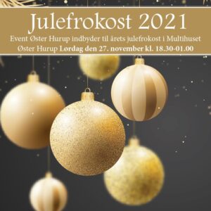 Julefrokost 2021 (Entré og menu)